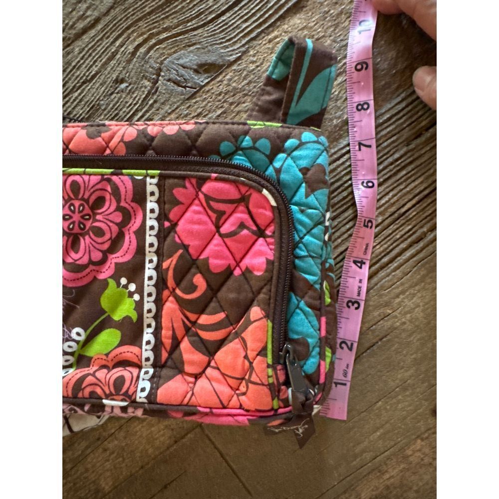 Vera Bradley Quilted Floral Crossbody Bag - Picture 5 of 7